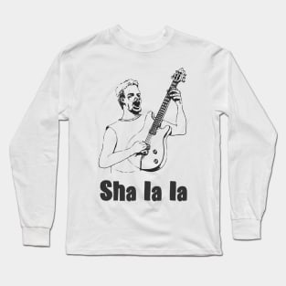 Funny Guitarist Long Sleeve T-Shirt